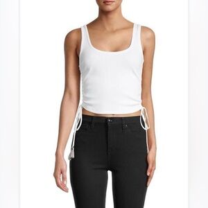 Nwot BCBGeneration Size XL Tassel Drawstring‎ Tank Top